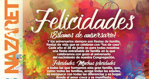 Circular Aniversario Congregación 2019